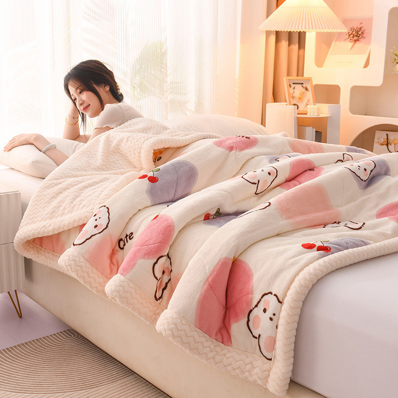 Gyerektakaró, téli, vastagított babatakaró, kis takaró, irodai szundikálótakaró, korallpolár babatakaró, téli