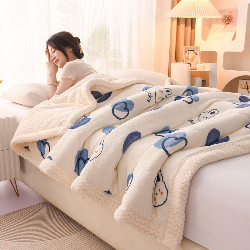 Gyerektakaró, téli, vastagított babatakaró, kis takaró, irodai szundikálótakaró, korallpolár babatakaró, téli