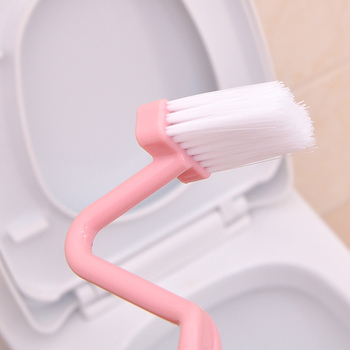 Βούρτσα τουαλέτας τύπου S, ιαπωνικού τύπου, βούρτσα καθαρισμού νεκρής γωνίας, δημιουργική βούρτσα τουαλέτας, πλαστική καμπύλη βούρτσα, βούρτσα τουαλέτας