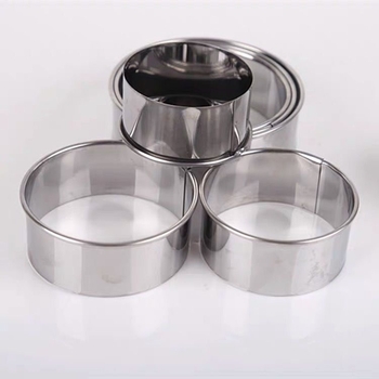 Plieninė žiedinė forma, Bobo apvali forma, torto žiedinė forma, pilnas keptų koldūnų odos putėsių žiedo rinkinys, Sikang forma