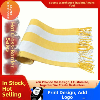 „Amazon temu“ tarpvalstybinis, karštai parduodamas vertikalių juostelių turkiškas medvilninis paplūdimio rankšluostis, atsparus smėliui, ypač didelis vonios rankšluostis, 200 x 90 cm