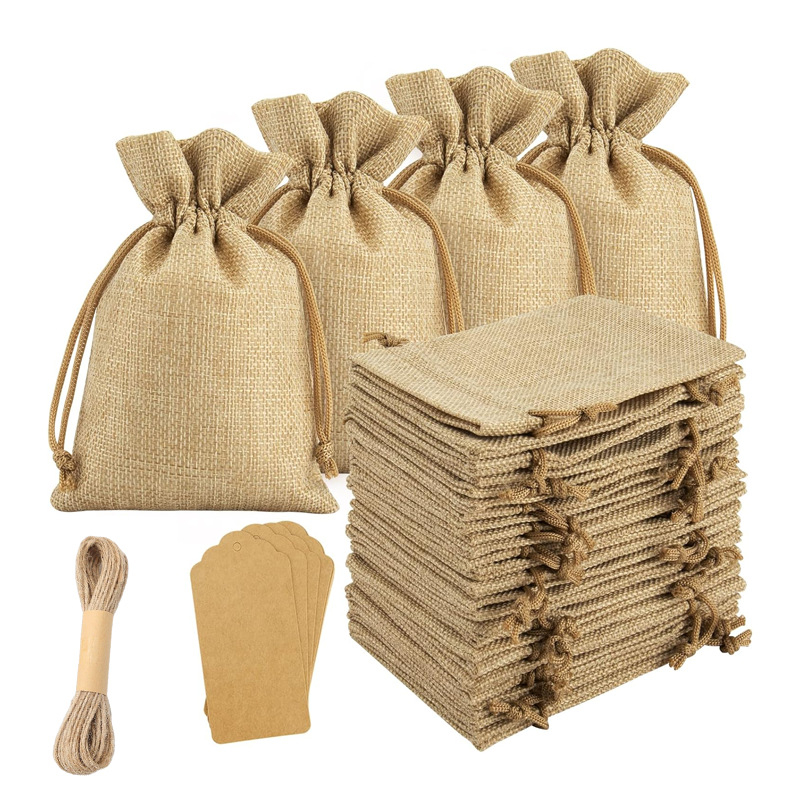 Tehase hulgimüügi linane pingutusnööriga väike riidest kott Draakoni paadifestivali pakendi linane kott tekstiga mängi väike linane ehtekott