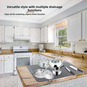 Πάγκος κουζίνας σιλικόνης, χαλάκι αποστράγγισης, σουβέρ, χαλάκι τραπεζαρίας, αντιολισθητικό χαλάκι κοπής, σταθερό χαλάκι θερμομόνωσης, χαλάκι κατσαρόλας, χαλάκι μπολ, αντιολισθητικό χαλάκι