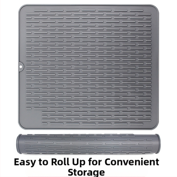 Πάγκος κουζίνας σιλικόνης, χαλάκι αποστράγγισης, σουβέρ, χαλάκι τραπεζαρίας, αντιολισθητικό χαλάκι κοπής, σταθερό χαλάκι θερμομόνωσης, χαλάκι κατσαρόλας, χαλάκι μπολ, αντιολισθητικό χαλάκι