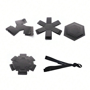 Piiriülene kuusnurkne mitmekihiline plahvatuskarp isetehtud fotoalbumi loominguline üllatussünnipäeva kinkekarbi tootjad hulgimüügis