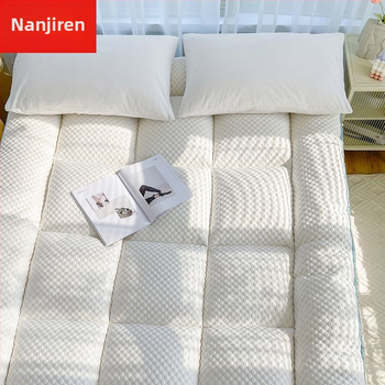Nanjiren ziemas sabiezēts silts gultas pārklājs gultas palags matracis matracis matracis mīksts spilvens mājsaimniecības vienvietīgs divvietīgs mīksts spilvens