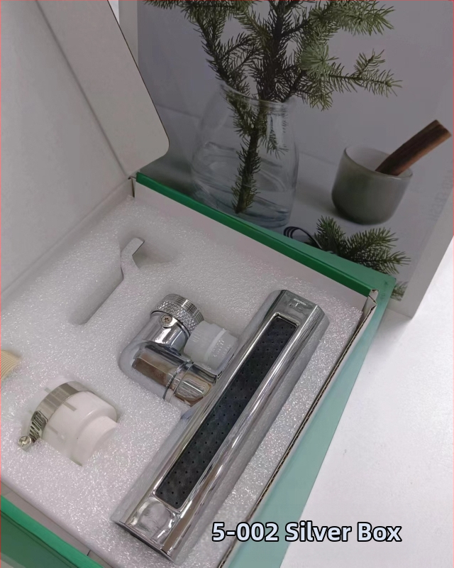 Virtuves trauku mazgāšanas jaucējkrāns, universāls pagarinātājs, lietus, četru ātrumu, pagriežams, spiediena, šļakatu necaurlaidīgs, artefakts