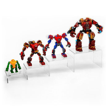 laos olemas piiriülene läbipaistev akrüülalus tõusev raam kihiline kronstein akrüülist näidiku tõsteraamid