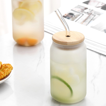 Hulgimüük kõrge boorsilikaadisisaldusega koksiklaasist purk-tüüpi käsitsi puhutud ühekihiline koksiklaas külm jook tervislik