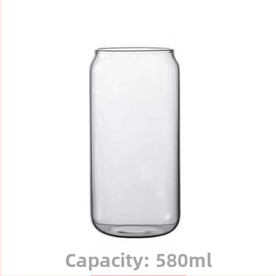 Hulgimüük kõrge boorsilikaadisisaldusega koksiklaasist purk-tüüpi käsitsi puhutud ühekihiline koksiklaas külm jook tervislik