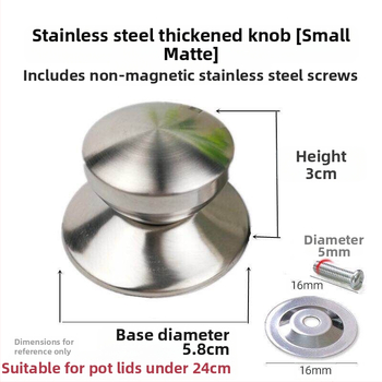 Universaalne roostevabast terasest potikaane käepidemega ülemine helmestega potikaane käepidemega ülemine kork potikaane tarvikud sobivad 99% potitüüpidele tehase tasuta saatmine