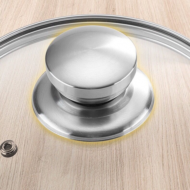 Universaalne roostevabast terasest potikaane käepidemega ülemine helmestega potikaane käepidemega ülemine kork potikaane tarvikud sobivad 99% potitüüpidele tehase tasuta saatmine