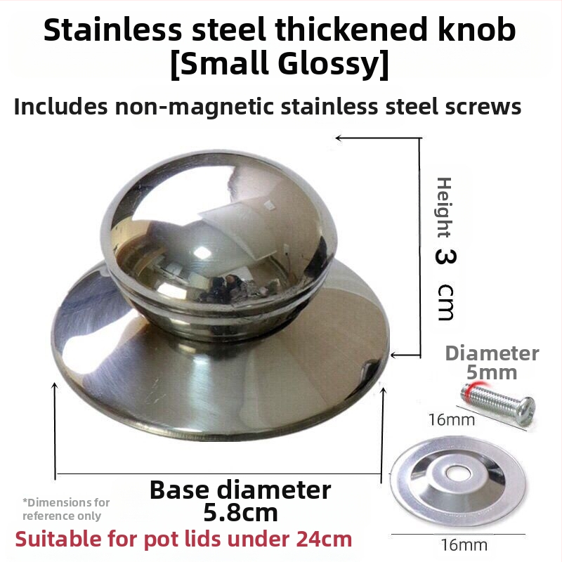 Universaalne roostevabast terasest potikaane käepidemega ülemine helmestega potikaane käepidemega ülemine kork potikaane tarvikud sobivad 99% potitüüpidele tehase tasuta saatmine