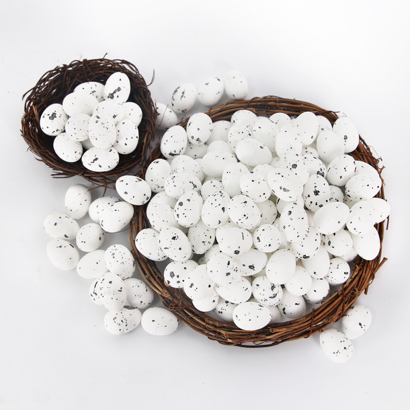 Lihavõttepühade dekoratiivne vahtmuna, kunstlik mudel, isetehtud rotangist kaunistus, vanik, värviline muna, laste mänguasjad