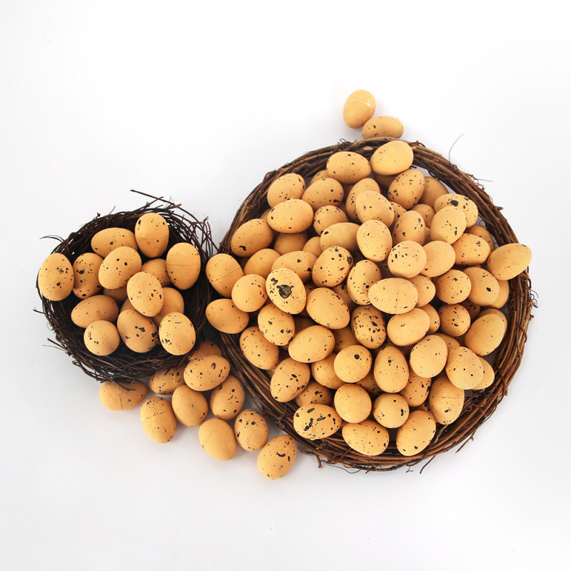 Lihavõttepühade dekoratiivne vahtmuna, kunstlik mudel, isetehtud rotangist kaunistus, vanik, värviline muna, laste mänguasjad