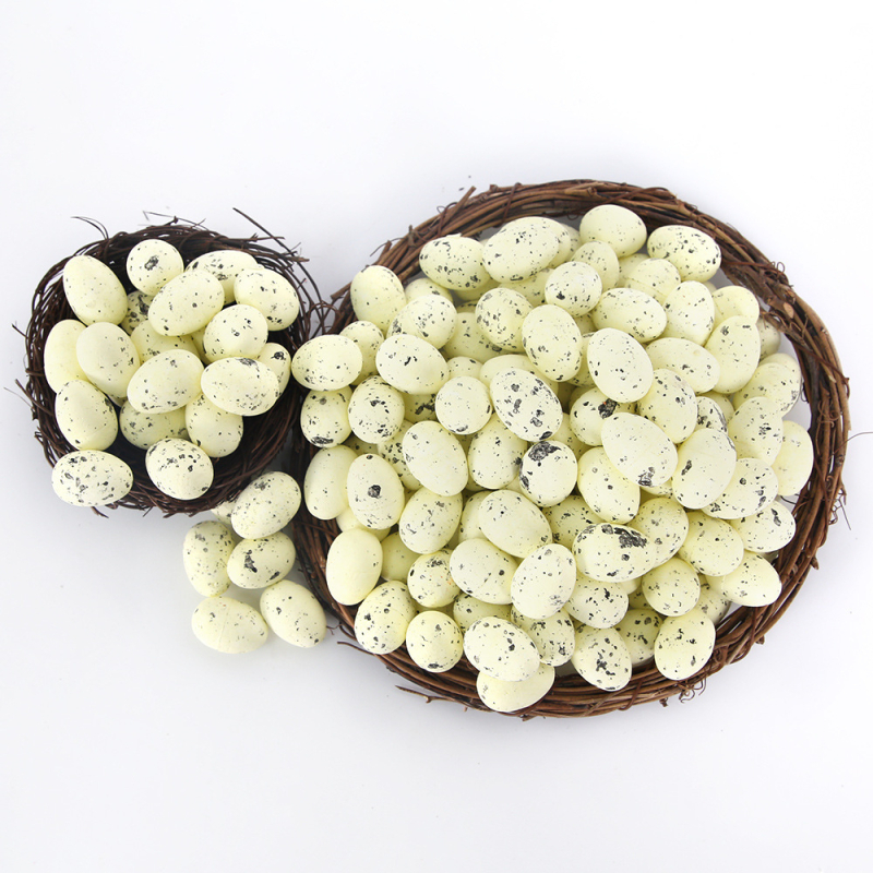 Lihavõttepühade dekoratiivne vahtmuna, kunstlik mudel, isetehtud rotangist kaunistus, vanik, värviline muna, laste mänguasjad