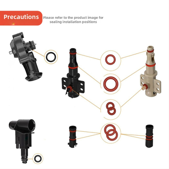 Must punane silikoonist O-tüüpi tihendusrõngas, mis ühildub Philipsi kohvimasina lahtivõtmisega, must punane ring, vastupidav silikoonrõngas