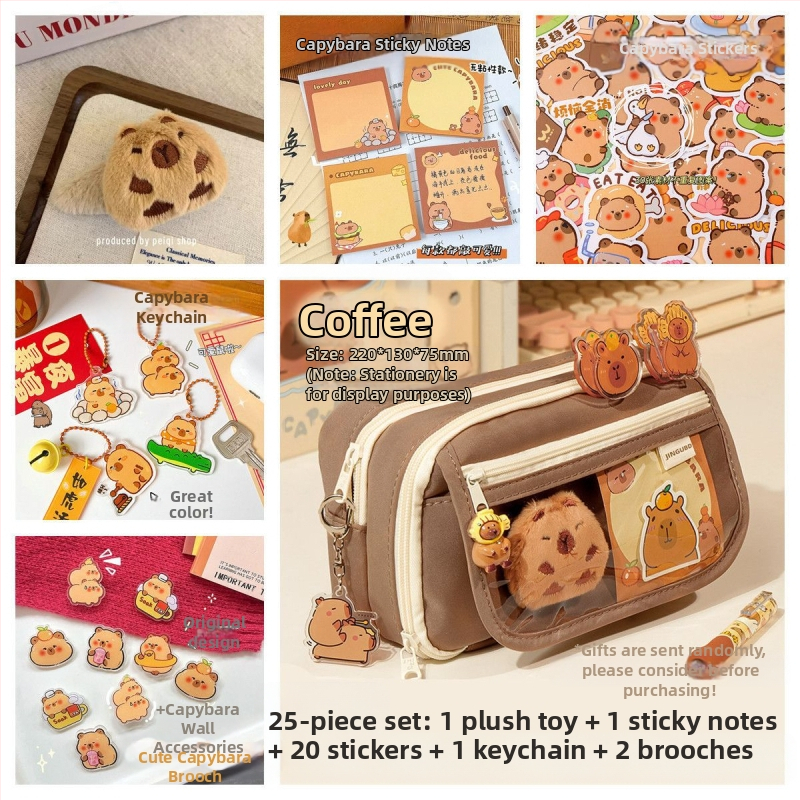 Uus Capibala pinal tüdrukutele algkooliõpilastele, uhke klapiga suure mahutavusega pinal poistele