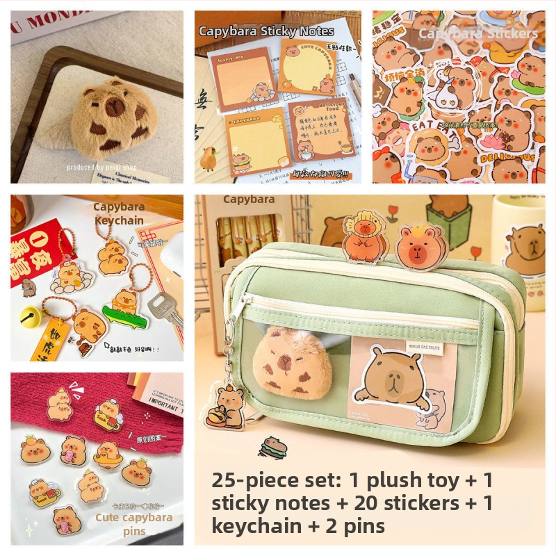 Uus Capibala pinal tüdrukutele algkooliõpilastele, uhke klapiga suure mahutavusega pinal poistele