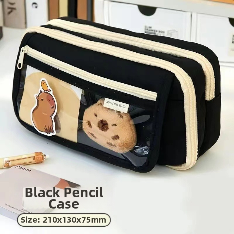 Uus Capibala pinal tüdrukutele algkooliõpilastele, uhke klapiga suure mahutavusega pinal poistele