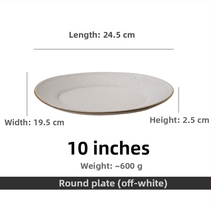 Jaapani stiilis keraamiline lääne toidutaldrik retro stiilis kivinõud loominguline ovaalne pikk taldrik B & B hotelli äriklassi roog salatitaldrik