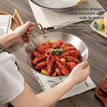 Τεράστιο παχύ τρίποδο μπαρ από ανοξείδωτο χάλυβα, εμπορική οικιακή μικρή σόμπα αλκοόλης, ζεστό δοχείο, ξηρό λέβητα, πλήρες σετ εστιατορίου