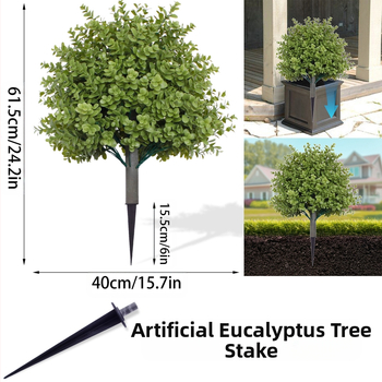 Tarpvalstybiniu mastu parduodamas kedro medžio eukalipto imitacijos medis su smailiu ir lengvai išardomu imitacijos medžiu
