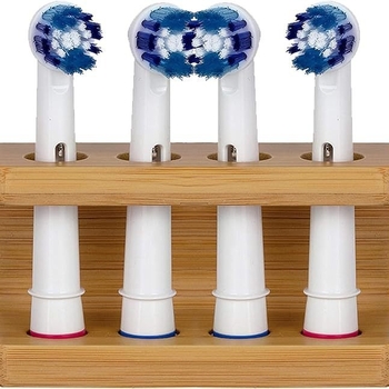 Νέα διασυνοριακή βάση οδοντόβουρτσας από μπαμπού, ηλεκτρική κεφαλή οδοντόβουρτσας, ξύλινη βάση μπαμπού μπάνιου 2 τρύπες, 3 τρύπες, 4 τρύπες