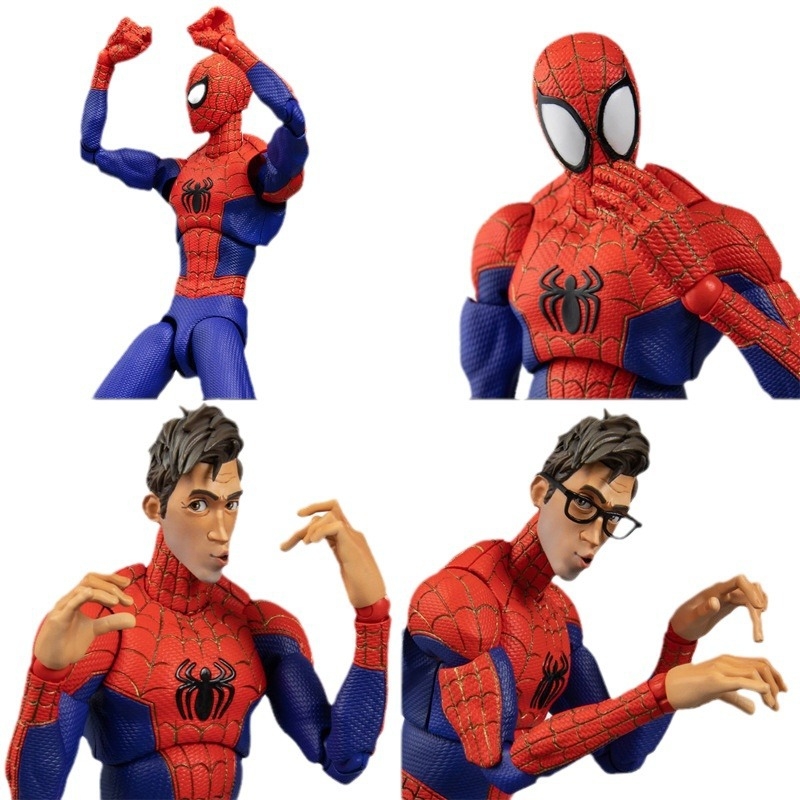 Παράλληλο Σύμπαν Peter Parker Spider-Man Υπερκινητική Χειροποίητη Ταινία Περιφερειακή Κούκλα Παιχνίδι Δώρο