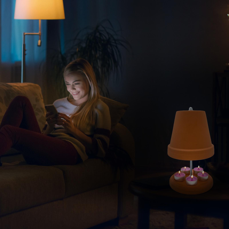 2022 Punane keraamika Teevaha Küte Küttepliit Keraamika Kätesoojendaja Teeküünlaahi Keraamiline radiaator