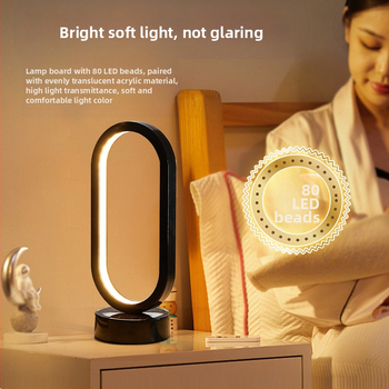 Επιτραπέζιο φωτιστικό Υπνοδωμάτιο Κομοδίνο Μοντέρνο Απλό Νυχτερινό Φωτιστικό Προστασία Ματιών Επιτραπέζιο φωτιστικό Ανάγνωσης Ζεστή Ατμόσφαιρα Κομοδίνο Νυχτερινό φωτιστικό με βύσμα