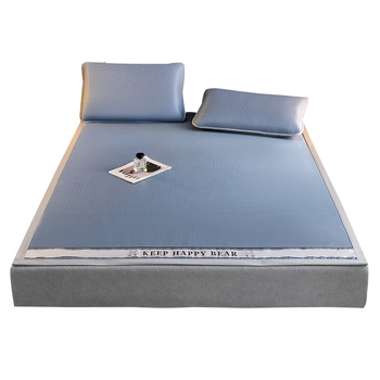 Vasarinis vasaros kilimėlis, ledo šilko kilimėlis, skalbiamas oro kondicionavimo kilimėlis, trijų dalių komplektas, studentų bendrabučio vienvietis sulankstomas vasaros kilimėlis, didmeninė prekyba