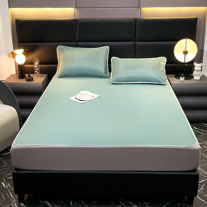 Vasarinis vasaros kilimėlis, ledo šilko kilimėlis, skalbiamas oro kondicionavimo kilimėlis, trijų dalių komplektas, studentų bendrabučio vienvietis sulankstomas vasaros kilimėlis, didmeninė prekyba