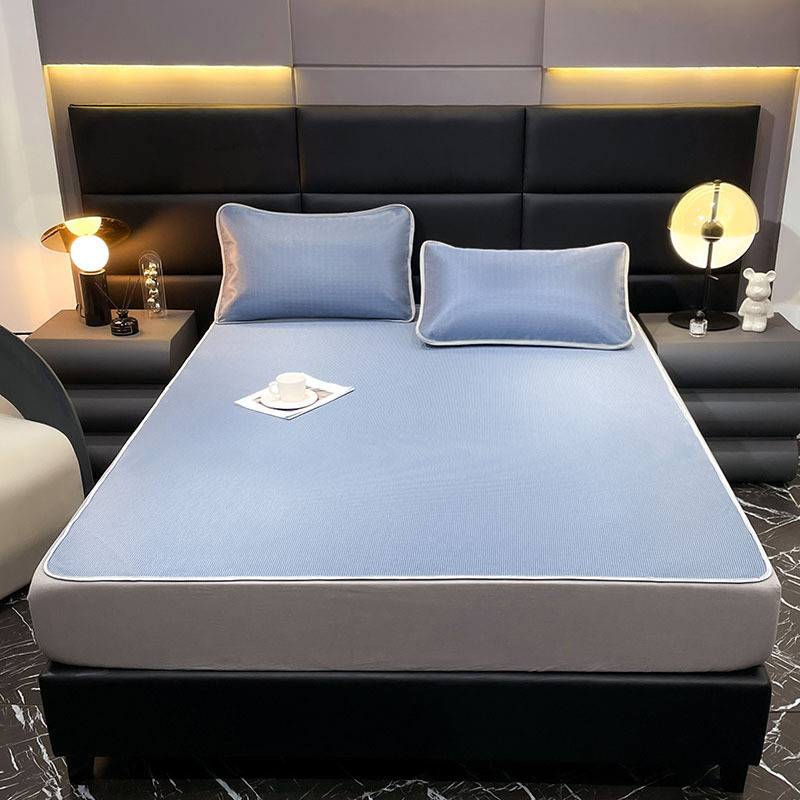 Vasarinis vasaros kilimėlis, ledo šilko kilimėlis, skalbiamas oro kondicionavimo kilimėlis, trijų dalių komplektas, studentų bendrabučio vienvietis sulankstomas vasaros kilimėlis, didmeninė prekyba