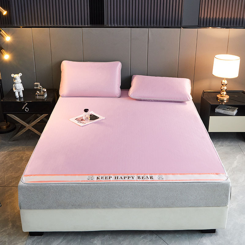 Vasarinis vasaros kilimėlis, ledo šilko kilimėlis, skalbiamas oro kondicionavimo kilimėlis, trijų dalių komplektas, studentų bendrabučio vienvietis sulankstomas vasaros kilimėlis, didmeninė prekyba