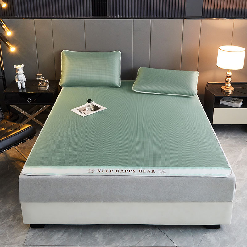 Vasarinis vasaros kilimėlis, ledo šilko kilimėlis, skalbiamas oro kondicionavimo kilimėlis, trijų dalių komplektas, studentų bendrabučio vienvietis sulankstomas vasaros kilimėlis, didmeninė prekyba