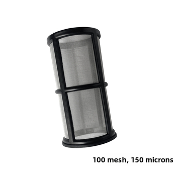 Подсилен тръбен предфилтър 80 Mesh/100 Mesh филтър за бира, домакински пречиствател на вода, филтър за аквариум