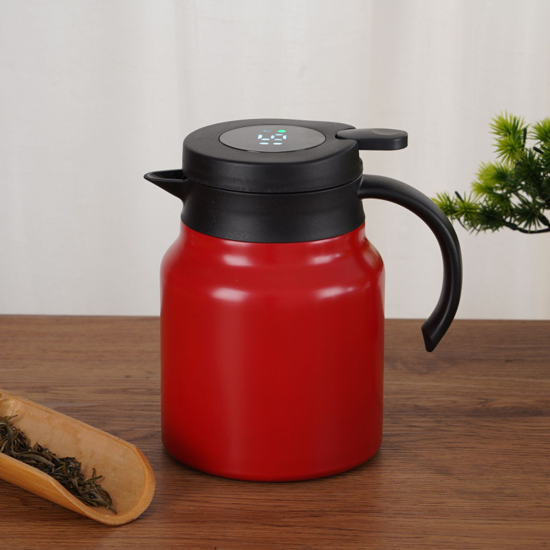 Troškintas arbatinukas, buitinis, 316 nerūdijančio plieno, šilumos išsaugojimo puodas, didelės talpos kavos puodas, arbatos vandens atskyrimo arbatinukas, nešiojamas virdulys