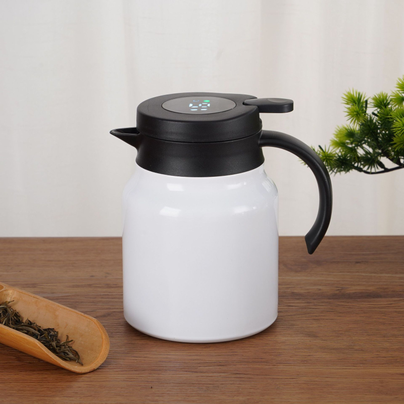 Troškintas arbatinukas, buitinis, 316 nerūdijančio plieno, šilumos išsaugojimo puodas, didelės talpos kavos puodas, arbatos vandens atskyrimo arbatinukas, nešiojamas virdulys