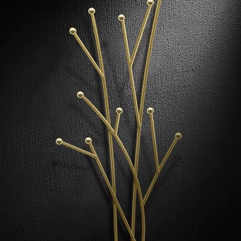 Nordic Entry Луксозна закачалка за палта за вход, креативна стенна кука за баня, обикновена закачалка за хол, спалня