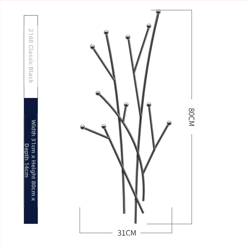 Nordic Entry Луксозна закачалка за палта за вход, креативна стенна кука за баня, обикновена закачалка за хол, спалня