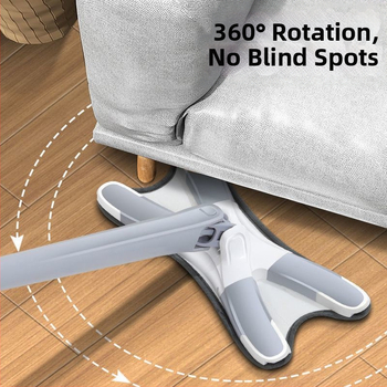 Liblikmopp käed-vabad majapidamispuhastus üheastmeline kuiv- ja märgpuhastus kaheotstarbeline laiskmopp põrandamopp õpilasele Xiliang