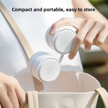 Νέος ανεμιστήρας λαιμού, απλός σωλήνας, πτυσσόμενος ανεμιστήρας φόρτισης, φορητός μικρός ανεμιστήρας για υπαίθριες αθλητικές δραστηριότητες