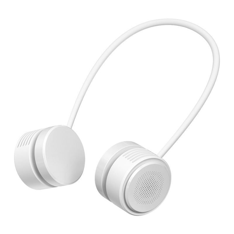 Új stílusú nyakventilátor egyszerű tömlős összecsukható töltőventilátor kültéri sportokhoz hordozható kis ventilátor