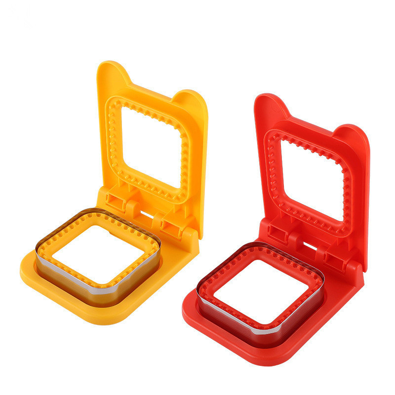 Piiriülene kuuma võileiva vorm võileiva leiva vorm roostevabast terasest küpsetusvahend ümmargune röstsai võileiva tasku