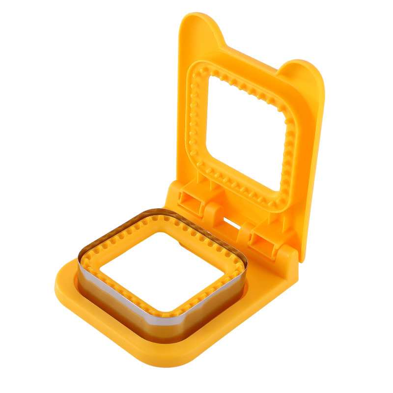 Piiriülene kuuma võileiva vorm võileiva leiva vorm roostevabast terasest küpsetusvahend ümmargune röstsai võileiva tasku