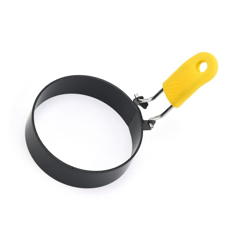 sandėlyje nerūdijančio plieno kiaušinių žiedas apvalus nepridegantis kiaušinių omletas nepridegantis omleto formelių rinkinys nepridegantys virtuvės prietaisai