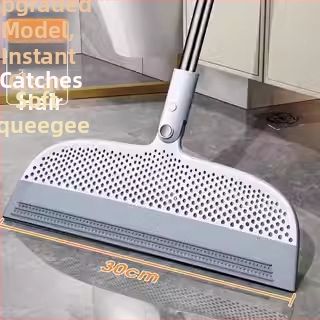 Mătură magică de uz casnic, mătură de toaletă din silicon, răzuire a podelei, mătură de baie multifuncțională, răzuire a podelei, ștergător
