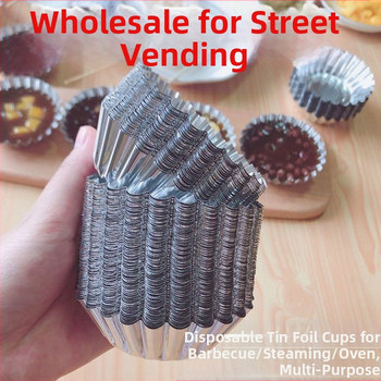 Chrizantema lempos dubuo tortas kiaušinių pyrago forma vienkartinė kepimo skardos folija aliuminio folijos puodelis ryžių pyragas ryžių pyragas desertas skardos folijos pagrindas