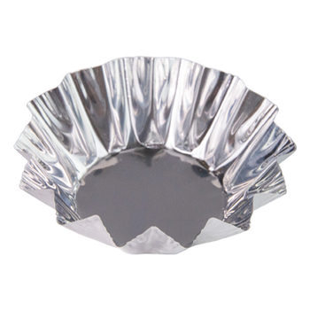 Chrizantema lempos dubuo tortas kiaušinių pyrago forma vienkartinė kepimo skardos folija aliuminio folijos puodelis ryžių pyragas ryžių pyragas desertas skardos folijos pagrindas